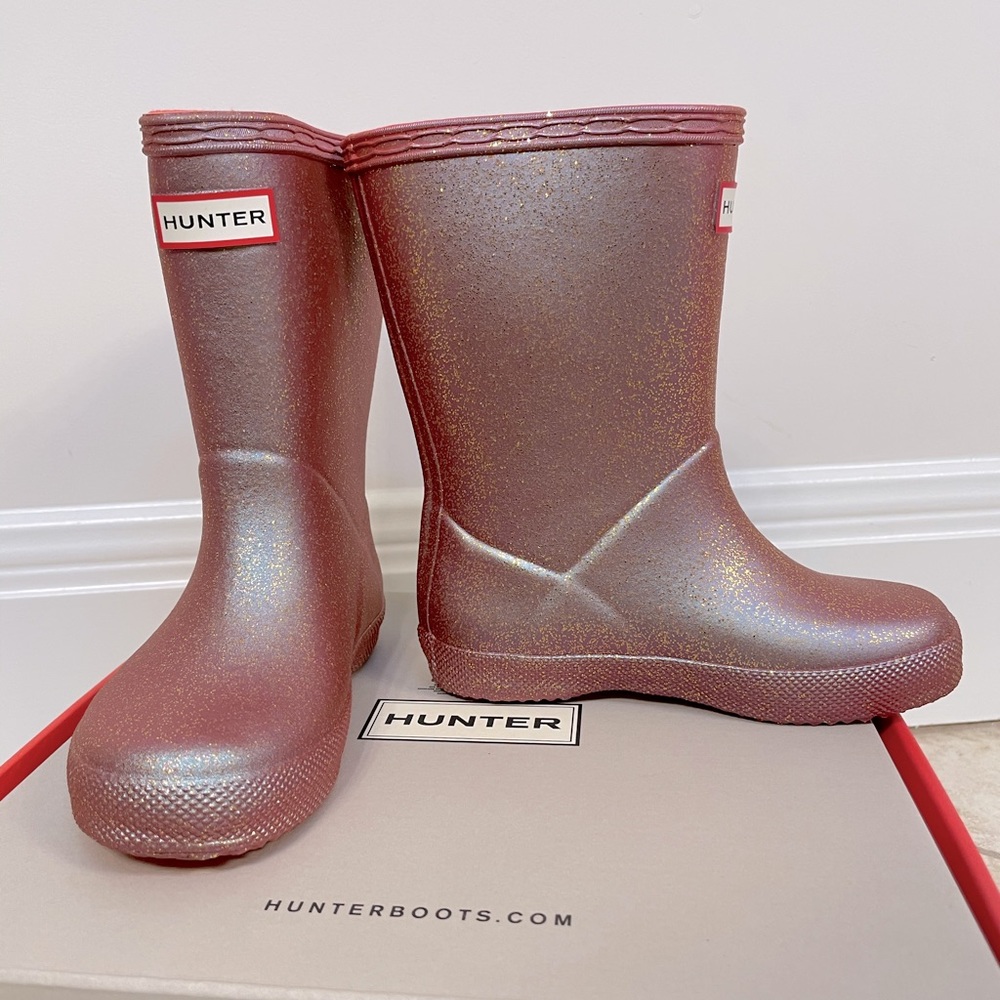 Hunter Kids First Classic Supernova rain boots